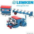 MunichBricks LEMKEN Traktoren-Geräte Set Klemmbaustein